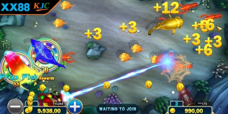 Người tham gia có thể chọn phòng chơi theo cấp độ