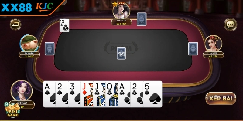 Chú ý bài của đối thủ chơi cùng ván 