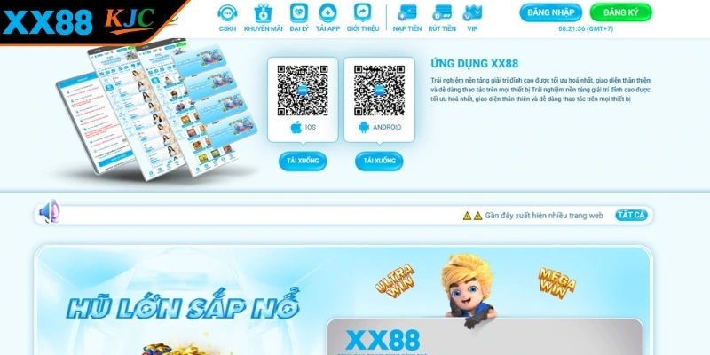 Tải app XX88 cho dòng Smartphone Android